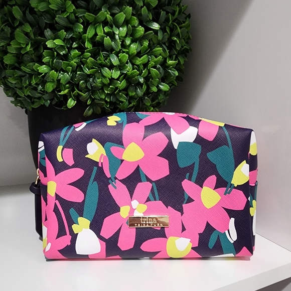 Trina Turk Handbags - Trina Turk NWOT Floral Cosmetic Pouch